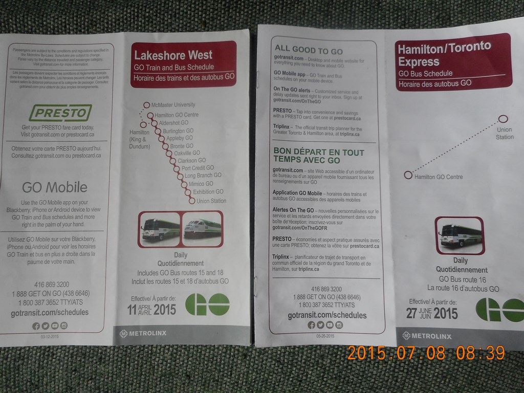 Christopher Greaves GO Transit Timetables_DSCN1794.JPG